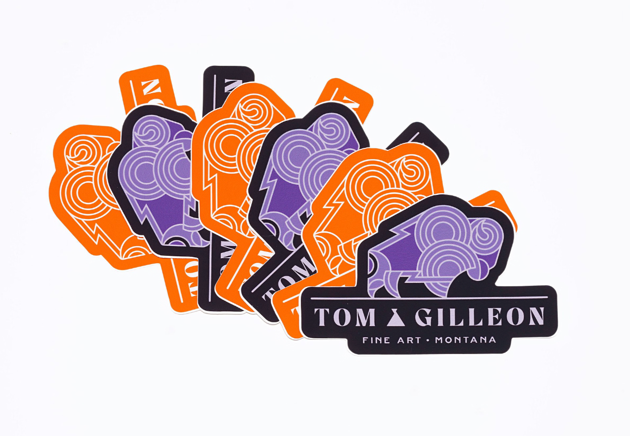 Tom Gilleon Stickers